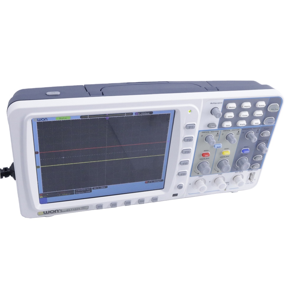 Digital Storage Oscilloscope 100Mhz - Цифровой осциллограф OWON SDS7102V, 2 канала,