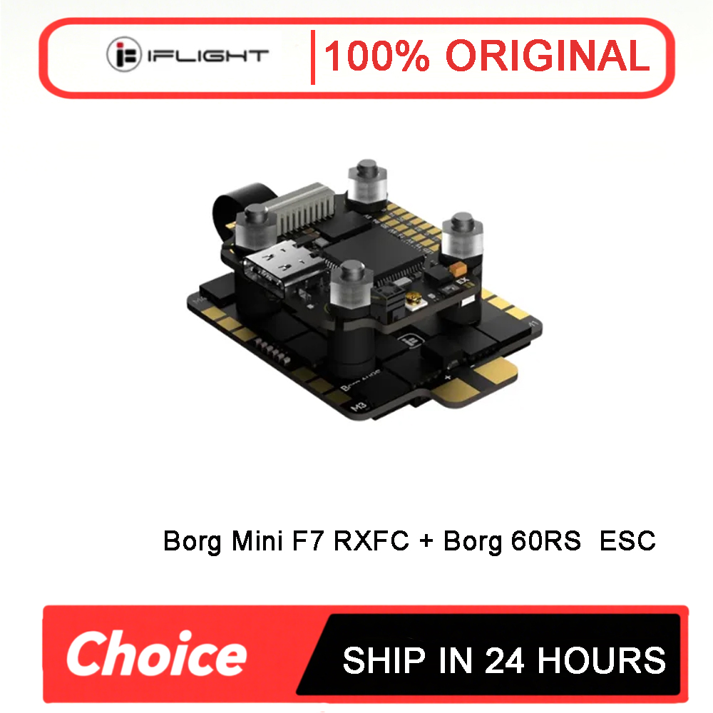 Комплект для FPV-полетов Borg  – обзор и цена Fpv Flight Controller F7 Stack 60A